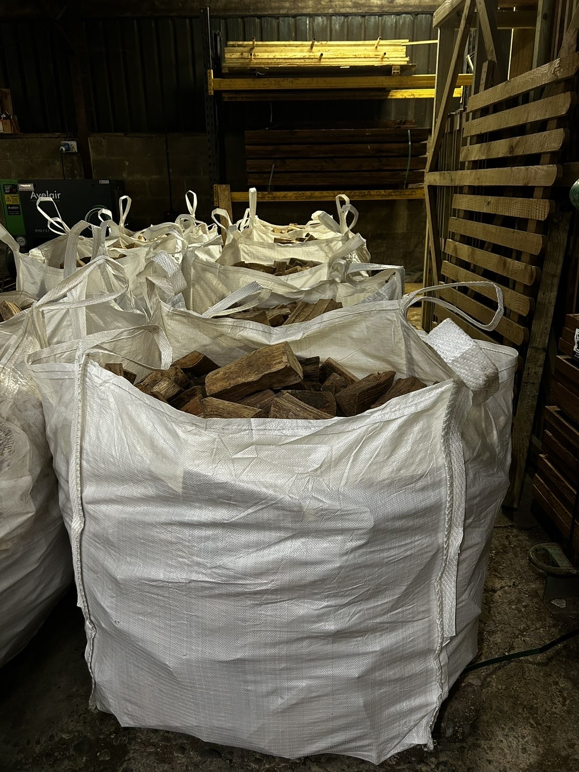 0.8 tonne hardwood bag