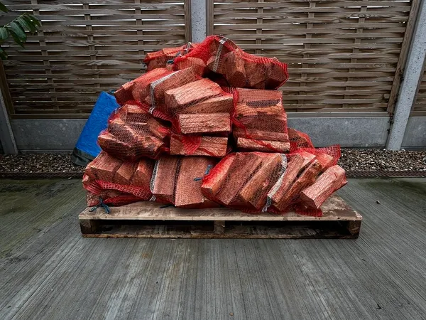 Small log stack